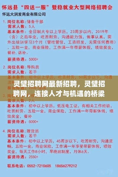 灵璧招聘网，人才与机遇的连接桥梁最新招聘信息