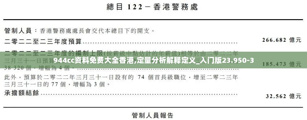 944cc资料免费大全香港,定量分析解释定义_入门版23.950-3