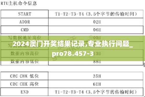 2024澳门开奖结果记录,专业执行问题_pro78.457-3