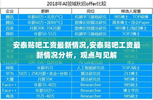 安泰贴吧工资最新情况分析与观点解读