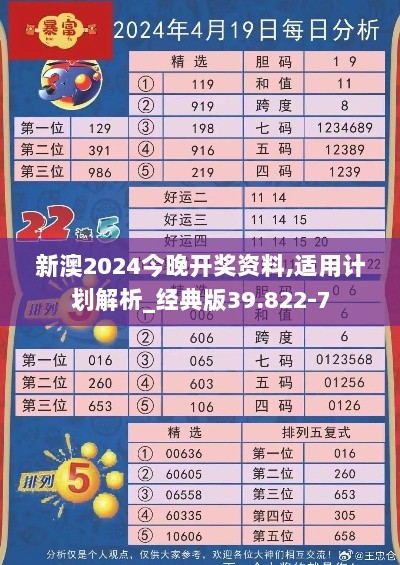 新澳2024今晚开奖资料,适用计划解析_经典版39.822-7