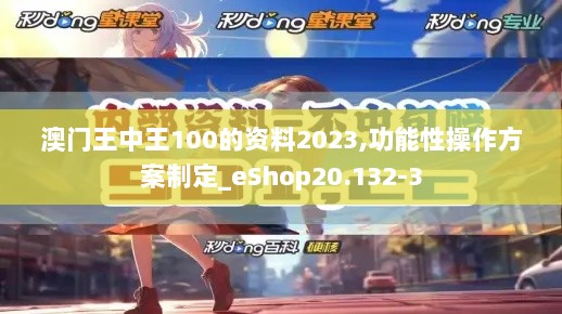 澳门王中王100的资料2023,功能性操作方案制定_eShop20.132-3