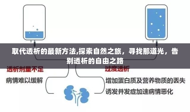 探索自然之旅，寻找替代透析的最新方法，走向告别透析的自由之路