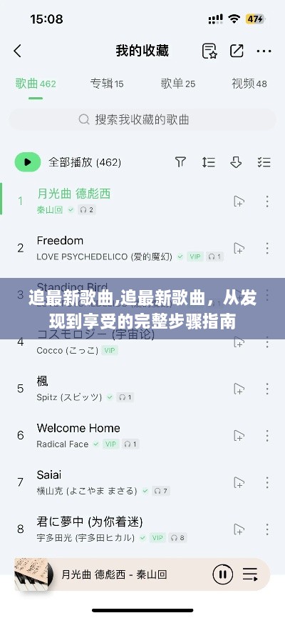 追新歌之旅，从发现到享受最新歌曲的完整步骤指南