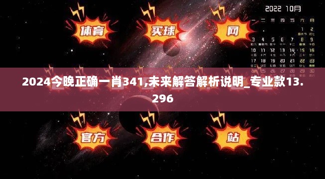 2024今晚正确一肖341,未来解答解析说明_专业款13.296