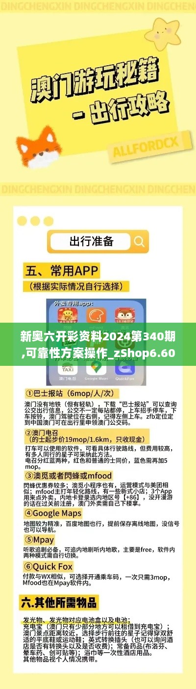 新奥六开彩资料2024第340期,可靠性方案操作_zShop6.602