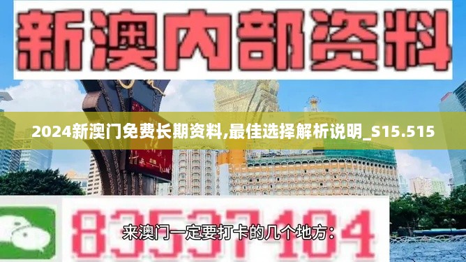 2024新澳门免费长期资料,最佳选择解析说明_S15.515