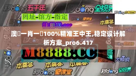 澳門一肖一碼100%精准王中王,稳定设计解析方案_pro6.417