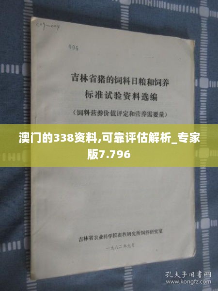 澳门的338资料,可靠评估解析_专家版7.796