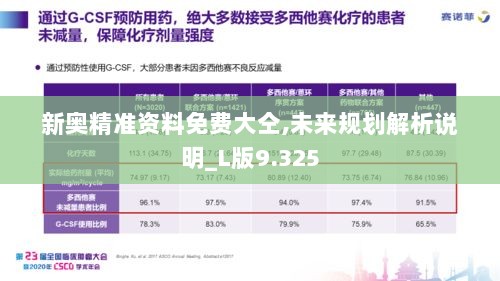 新奥精准资料免费大仝,未来规划解析说明_L版9.325