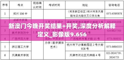 新澳门今晚开奖结果+开奖,深度分析解释定义_影像版9.656