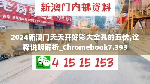 2024新澳门天天开好彩大全孔的五伏,诠释说明解析_Chromebook7.393