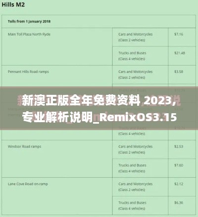 新澳正版全年免费资料 2023,专业解析说明_RemixOS3.153