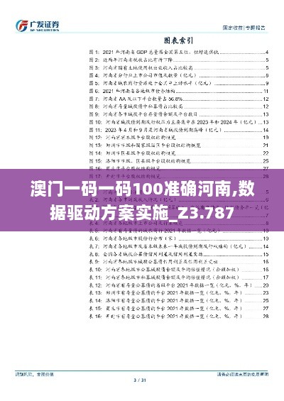 澳门一码一码100准确河南,数据驱动方案实施_Z3.787