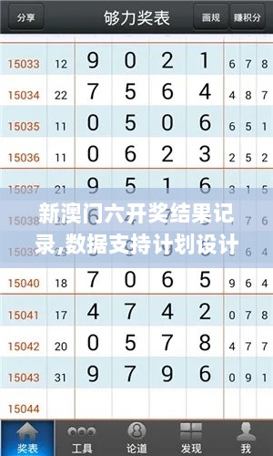 新澳门六开奖结果记录,数据支持计划设计_优选版10.114