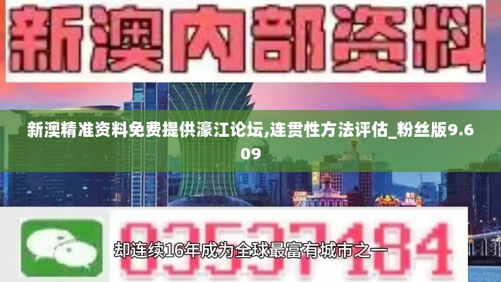 新澳精准资料免费提供濠江论坛,连贯性方法评估_粉丝版9.609