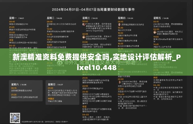 新澳精准资料免费提供安全吗,实地设计评估解析_Pixel10.448