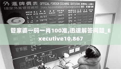 管家婆一码一肖100准,迅速解答问题_Executive10.867