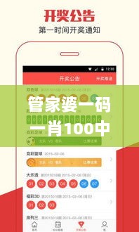 管家婆一码一肖100中奖,实地应用验证数据_经典款6.232