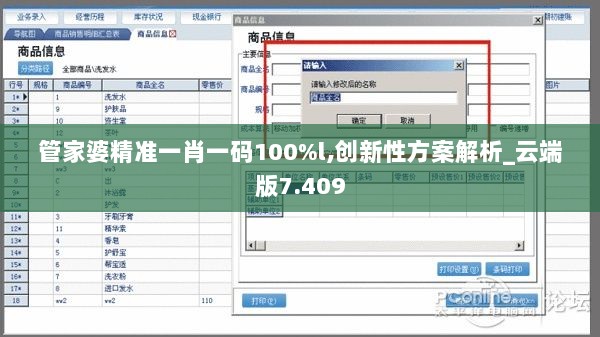 管家婆精准一肖一码100%l,创新性方案解析_云端版7.409