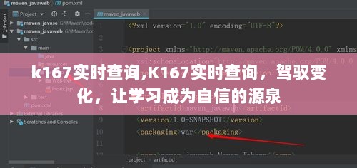 K167实时查询，驾驭变化，自信源于学习之路