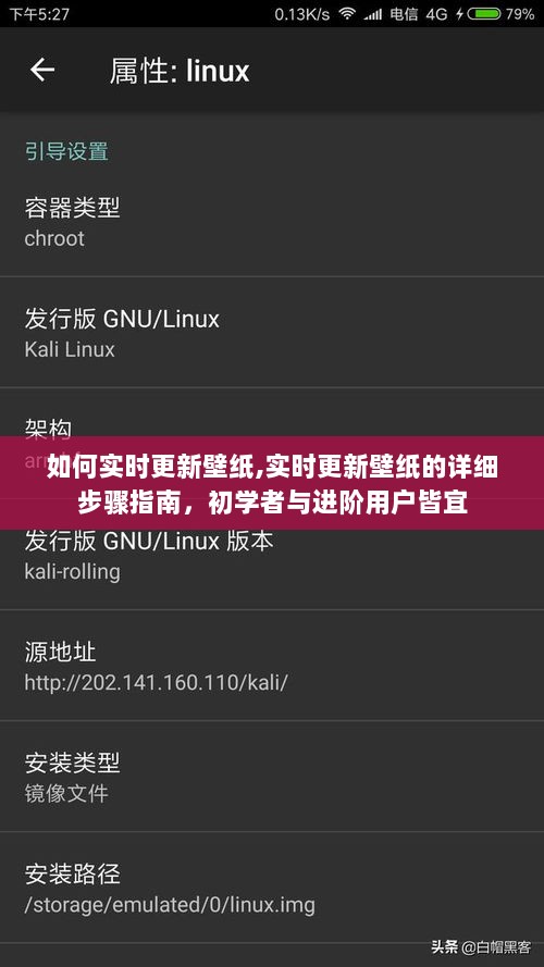 实时更新壁纸的详细步骤指南，适合初学者与进阶用户的教程