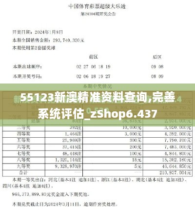 55123新澳精准资料查询,完善系统评估_zShop6.437