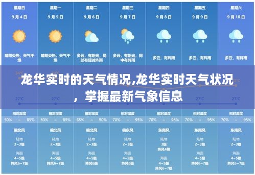 龙华实时天气状况，获取最新气象信息