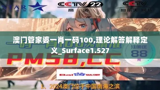 澳门管家婆一肖一码100,理论解答解释定义_Surface1.527