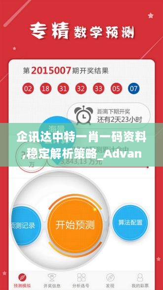 企讯达中特一肖一码资料,稳定解析策略_Advanced5.264