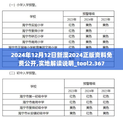 2024年12月12日新澳2024正版资料免费公开,实地解读说明_tool2.367