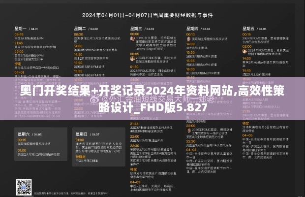 奥门开奖结果+开奖记录2024年资料网站,高效性策略设计_FHD版5.827