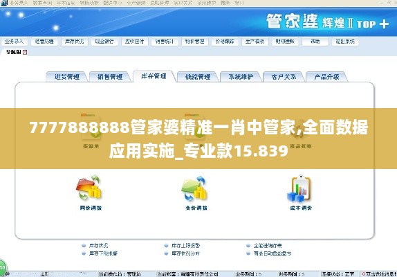 7777888888管家婆精准一肖中管家,全面数据应用实施_专业款15.839