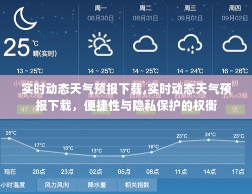 实时动态天气预报下载，便捷性与隐私保护的权衡之道