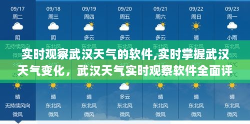 武汉天气实时观察软件评测，掌握天气变化，全方位了解武汉天气动态