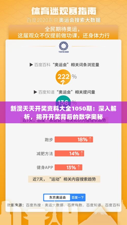 新澳天天开奖资料大全1050期：深入解析，揭开开奖背后的数字奥秘