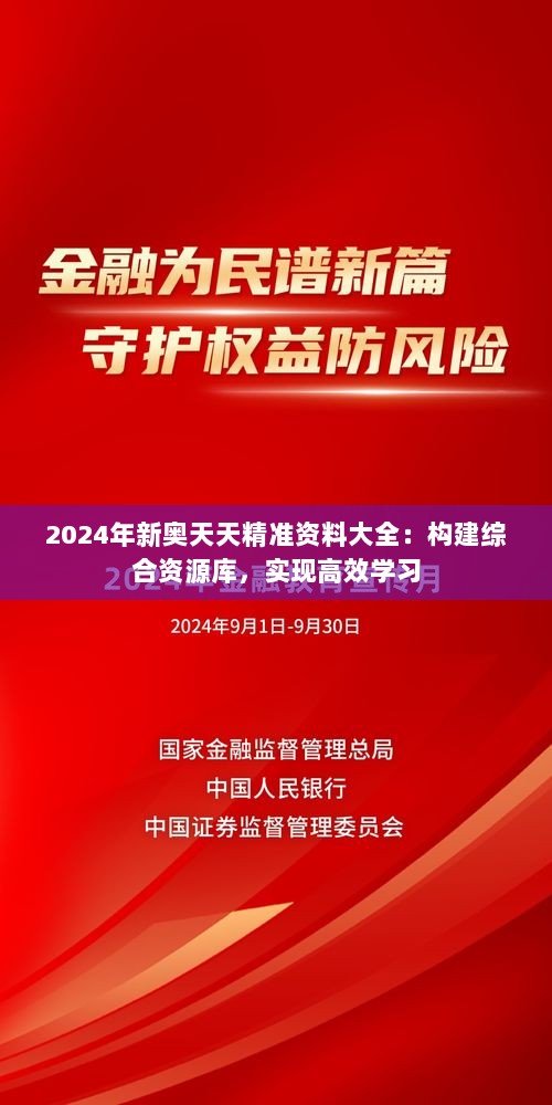 2024年新奥天天精准资料大全：构建综合资源库，实现高效学习