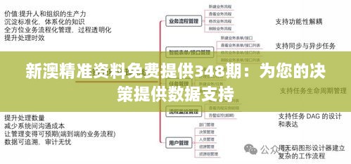 新澳精准资料免费提供348期：为您的决策提供数据支持