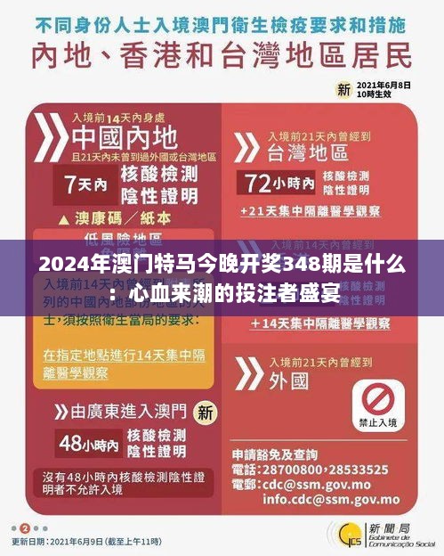 2024年澳门特马今晚开奖348期是什么：心血来潮的投注者盛宴