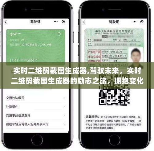 实时二维码截图生成器的励志之旅，驾驭未来，拥抱变化，自信成就梦想！