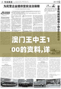 澳门王中王100的资料,详细解读解释落实_Executive7.252