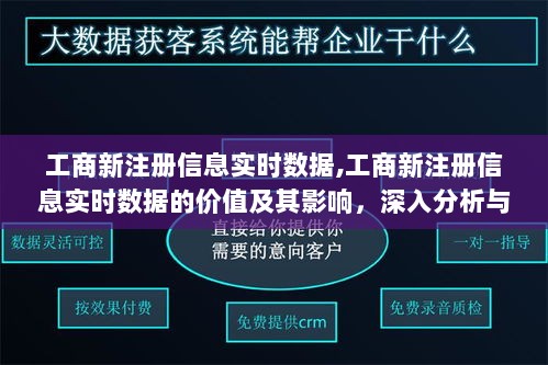 工商新注册信息实时数据的深度解析，价值、影响与观点阐述