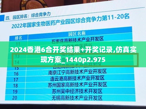 2024香港6合开奖结果+开奖记录,仿真实现方案_1440p2.975