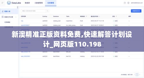 新澳精准正版资料免费,快速解答计划设计_网页版110.198