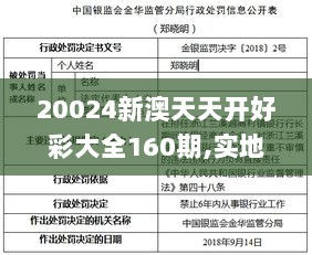 20024新澳天天开好彩大全160期,实地数据评估解析_WP版1.873