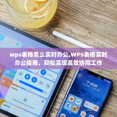 WPS表格实时办公指南，高效协同工作轻松实现