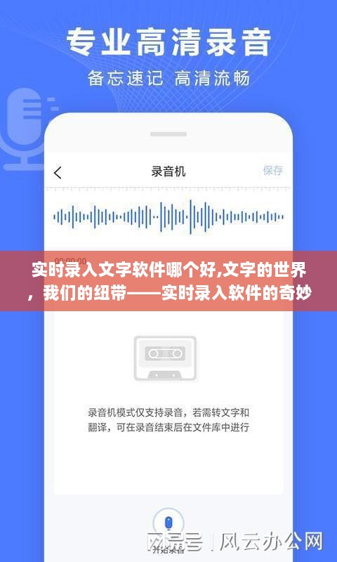 实时录入文字软件，连接文字世界与日常纽带的高效工具