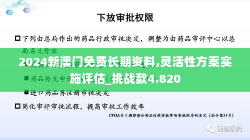 2024新澳门免费长期资料,灵活性方案实施评估_挑战款4.820