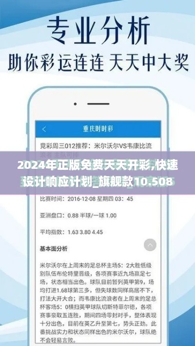 2024年正版免费天天开彩,快速设计响应计划_旗舰款10.508