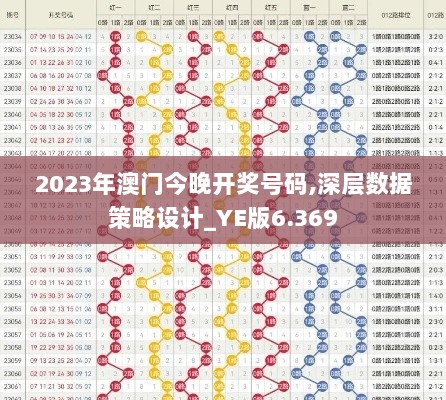 2023年澳门今晚开奖号码,深层数据策略设计_YE版6.369